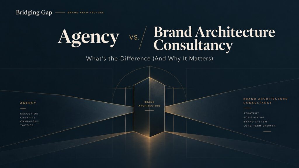 brand agency vs brand consultancy
